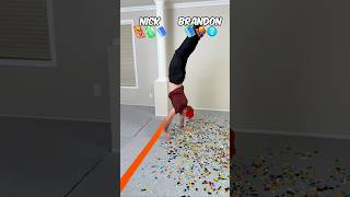 Parkour  Handstand Over Emojis 😱 Ft BrandonA7 [upl. by Suollecram]