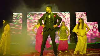 Grooms Surprise Dance Performance  Superhit Bollywood Songs weddingchoreography youtubeshorts [upl. by Nalyorf]