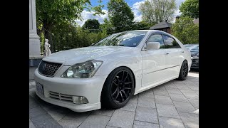 2005 Toyota Crown Athlete Coilovers Install [upl. by Arehs]