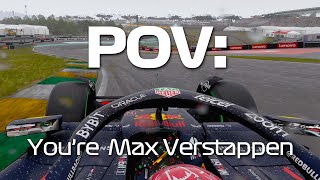 POV Youre Max Verstappen in Brazil 2024 [upl. by Kendrick]