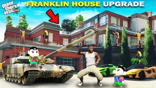 GTA 5  Franklin Shinchan amp Pinchan Full Ultimate Ultra Premium Luxury House Upgrade GTA 5 [upl. by Ahsi]