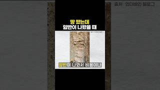 굴토 공사 땅을 팠는데 큰 암반이 나왔다면 [upl. by Shaughnessy]