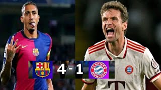 Barcelone🔴victoire historique contre Bayern [upl. by Andaira]