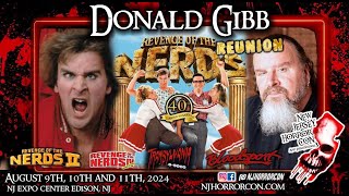 Donald Gibb at NJ Horror Con August 2024 [upl. by Jeremiah]