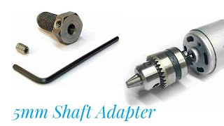 775 DC Motor 5mm Shaft Adapter Unboxing l DC 775 Motor 5mm Shaft Adapter For Drill Chuck [upl. by Sevein247]