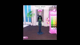 Winning 1st Place  Witch Theme in Dress to Impress dresstoimpress roblox [upl. by Desma]