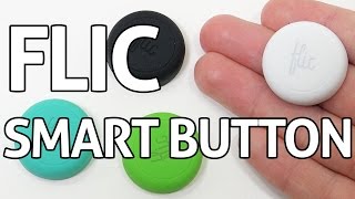 Flic Wireless Smart Button  IFTTT Control  REVIEW [upl. by Akinahs]