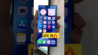 ios 18 launcher on S24 Ultra ios18 shorts youtubeshorts [upl. by Ydde]