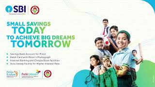 Open SBI Savings Account for Minors and secure their dreams [upl. by Eisiam]