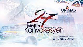 Sidang 6  Majlis Konvokesyen UNIMAS Ke27 [upl. by Nedda]