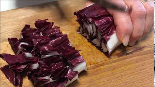 Risotto al Radicchio Rosso  Ricetta Veramente Facile e Veloce [upl. by Amilas]