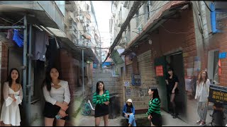 大学城边竟然还有棚户区房租很便宜底层生活真相震惊Street life in unfinished buildings in urban villages [upl. by Nagiem446]