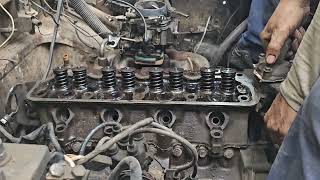 Replacing old car cylinder head gasket [upl. by Carberry]