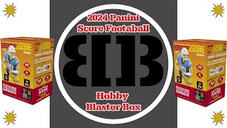 2024 Panini Score Football Hobby Blaster Box [upl. by Bennie]