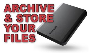 Toshiba Canvio Basics Portable Hard Drive HDTB520EK3AA Review  USB 31 Gen 1 [upl. by Nnaihs]