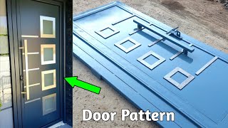 Door Pattern Gate Making Process  How to make iron gate design for home entrains [upl. by Sauder986]