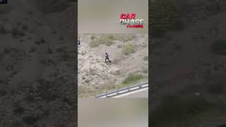 SUV driver jumps out of vehicle during chase officers tackle him in the bushes  Car Chase Channel [upl. by Ibur]