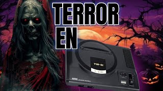 SEGA MEGADRIVE 3 JUEGOS de TERROR INFRAVALORADOS para HALLOWEEN🦇☠️ [upl. by Brathwaite]