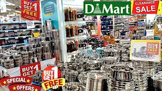 🔥D MART RELIANCE Cheapest price Clearance sale Under ₹78offers upto 85 off kitchen steel house [upl. by Edroi]