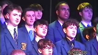 Antrim Grammar School Rugby Choir 2024 [upl. by Zetes]