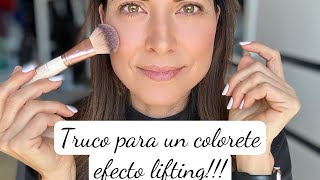 Truco para un colorete efecto lifting [upl. by Mattie492]