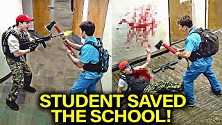 School Shooter Who Messed With The Wrong Person [upl. by Aimas]