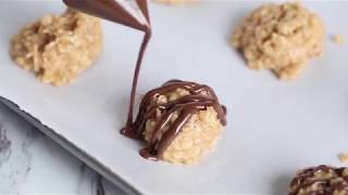 No Bake Peanut Butter Cookies [upl. by Iralam560]