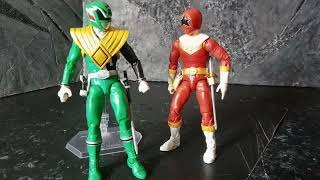 Red Ranger vs Green Ranger  Father vs Son [upl. by Adnoraj646]