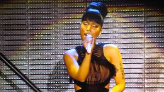 Nicki Minaj  Grand Piano  The Pinkprint Tour 2015 [upl. by Ahsineb]