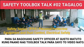 Duties and responsibilities Para sa mga baguhan safety officer kung Paano mag toolbox talk [upl. by Ellebasi]