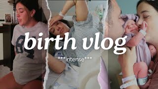 my first birth vlog real amp raw [upl. by Cavil]