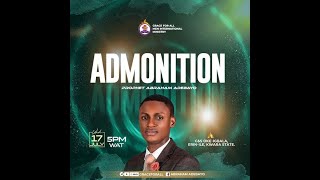 ADMONITION  PASTOR FAITH OLANIYI  17TH JULY 2024 [upl. by Markland]