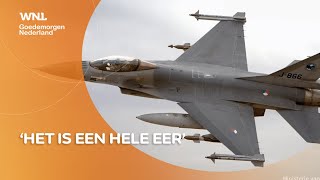 F16s brengen Nederland laatste groet Ongelooflijke eer [upl. by Jareb946]