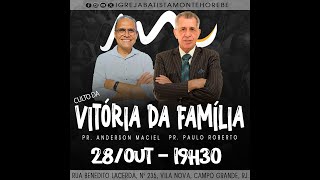 Culto Vitória da Família  Pr Bruno Li  IBMH  19h30  28102024 [upl. by Relyhcs]