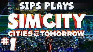 Simcity  Cities of Tomorrow Full Walkthrough  Part 1  Welcome to Tape Crinity [upl. by Annoyik]