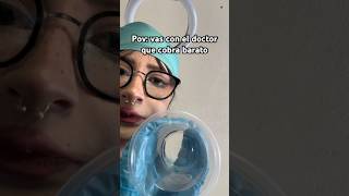 La doctora que cobra barato 😅 asmr humor doctorcomedy [upl. by Silvana384]