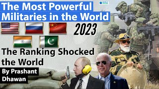 The Most Powerful Militaries in the World 2023  Global Firepower Index 2023 shocking rankings [upl. by Lipski]