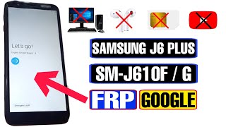 Samsung J6 Plus SMJ610F FRP Bypass 2023  Samsung J6 Plus Google Account Bypass Without PC [upl. by Lienahs]