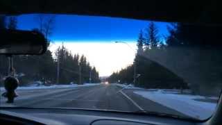 Dashcam Drive 2215 Juneau Alaska Pt 45 Egan DrGastineau Channel [upl. by Kimitri958]