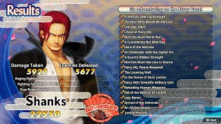 ONE PIECE PIRATE WARRIORS 4  Shanks  quotYamatos AdventuresquotClear All  Mission Three [upl. by Llyrpa]