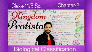 KingdomProtista General Characters amp classification  Class11 Chapter2 [upl. by Neelav]