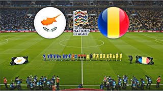 CYPRUS vs ROMANIA  UEFA NATIONS LEAGUE 202425 [upl. by Shauna]