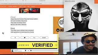 FIRST TIME Listening to MADVILLAINY By MF DOOM  REACTION amp REVIEW [upl. by Atinrehs]