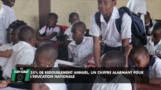 Reportage Gabon  35 de redoublement annuel un chiffre alarmant pour l’Education nationale [upl. by Anael]