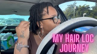 VlogHair Loc Journey With KarenP [upl. by Neddy197]