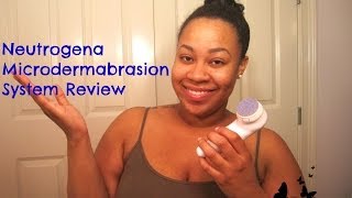 Neutrogena Microdermabrasion Sytem Review  Demo [upl. by Aldas]