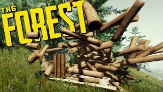 HOW NOT TO SURVIVE IN THE WILDERNESS  The Forest Updated 2016 Gameplay 5 [upl. by Zealand]