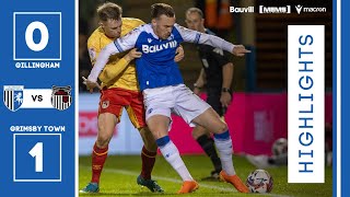 HIGHLIGHTS  Gillingham 0 Grimsby Town 1 [upl. by Helgeson]