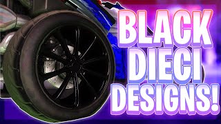 The 10 Best Black Dieci Designs Of All Time Rocket League Car Designs [upl. by Ahsinrats660]