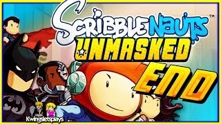 Scribblenauts Unmasked Episode 13 Brainiac amp Ending Credits [upl. by Akihsay]